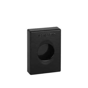 Hygienebeutelspender aus ABS schwarz glänzend, Wand- oder Standmodell, 9,5 x 2,5 x h 13,5 cm