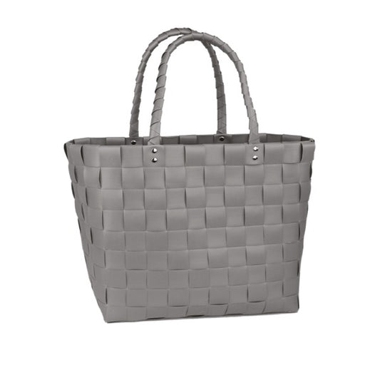 Borsa SPA e spiaggia intrecciata Londra, grigio, 38x18xh30 cm, 10 pz