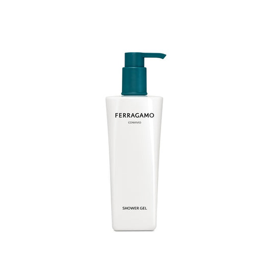 Ferragamo, shower gel, fragranza Convivio, dispenser da 360 ml, confezione da 12 pz.