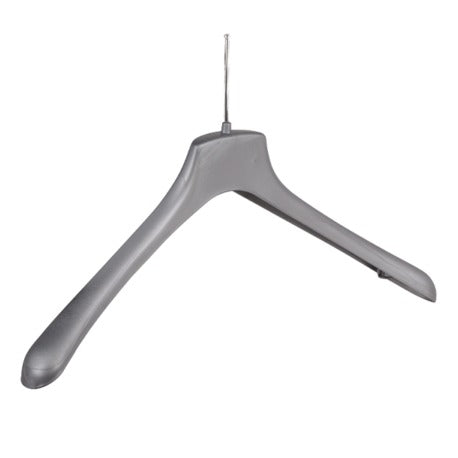 Plastic hanger, nickel-plated nail, silver colour, 44 x 3.5 cm, pack of 120