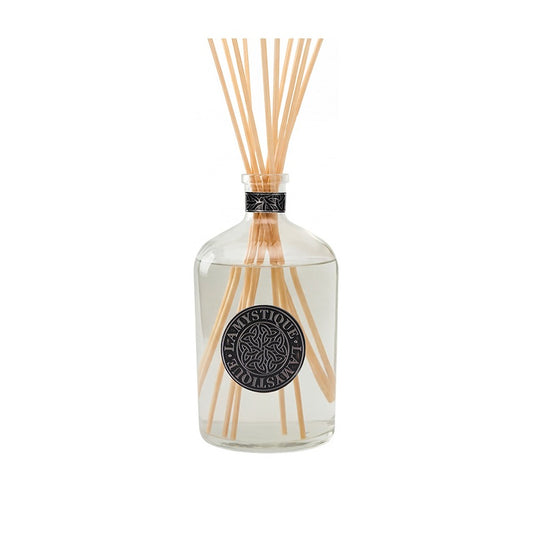 LaMystique, diffusore a osmosi in vetro trasparente, fragranza Cocco e Mandorla, 5 l