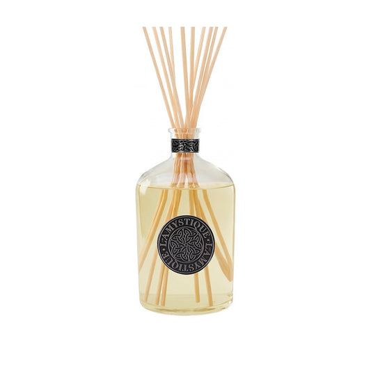 LaMystique: diffusore a osmosi in vetro trasparente, fragranza Citrus Bouquet, 5 l