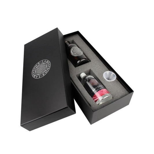 Lamystique, gift box per diffusore d'ambiente, fragranza Rosa e Gelsomino, 500 ml