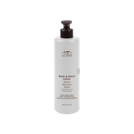 Pure Alpine Deluxe, Artem® Spender, Bodylotion, Duft Balsamische Kräuter, 380 ml, Packung mit 18 Stk.