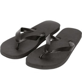 Flip-Flops Calm aus Hartgummi, Farbe Schwarz, Damengröße 26 cm, Packung mit 50 Stk.