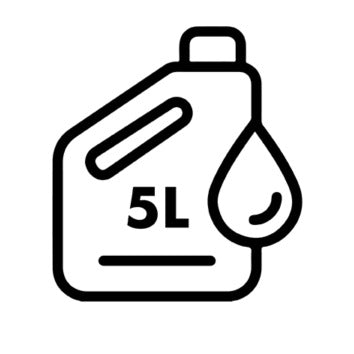 Eco Essential, ricarica shampoo doccia, fragranza Talc Sense, 5 l, confezione da 2 pz