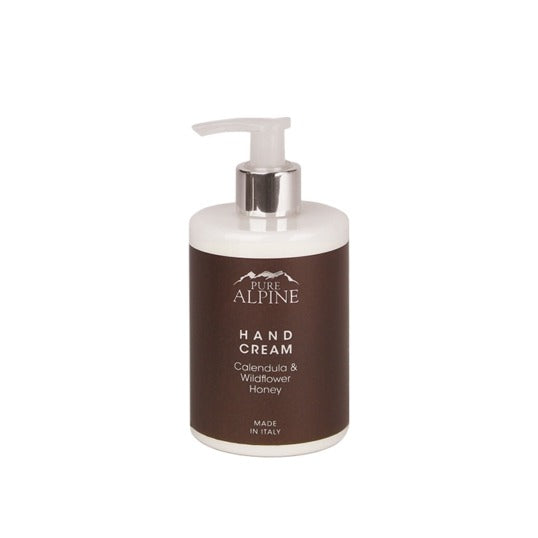 Pure Alpine Deluxe, dispenser Large, crema mani, fragranza Calendula e Miele, 300 ml, pack 6 pz