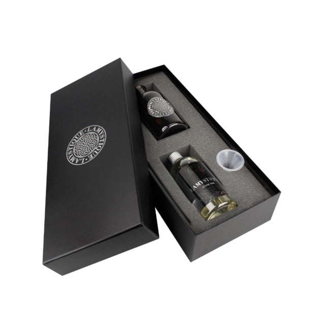 Lamystique, gift box per diffusore d'ambiente, fragranza Pino Cirmolo, 500 ml