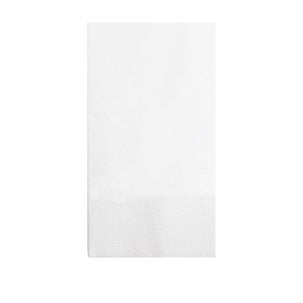 Tovagliolo in cellulosa, bianco, 40x40 cm, piegato a 8, confezione da 2400 pz